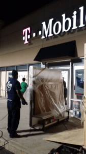 T-Mobile Store Fixture Move